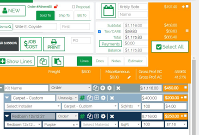job costing qpro